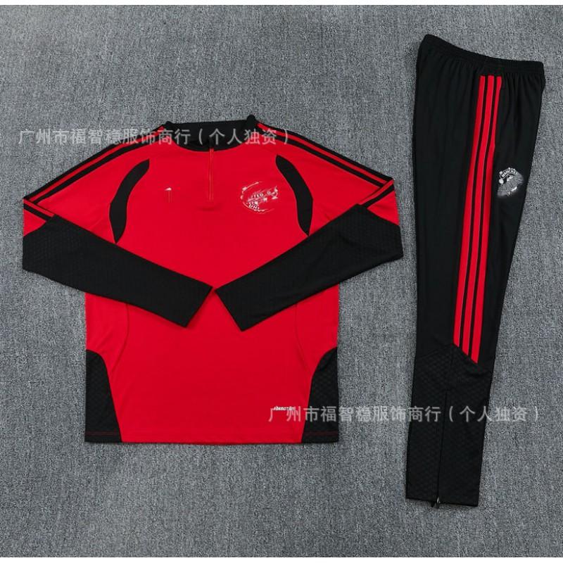 2026-2027 Football Training Suit Set Men Women Unisex Long Sleeve Sports Tracksuit Arsenal Barcelona Real Madrid Inter Milan