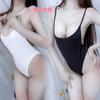 Sexy Underwear Open-file Breast One-piece Swimsuit Sexy Perspective Dead Library Water Pure Desire Girl Tights Uniform