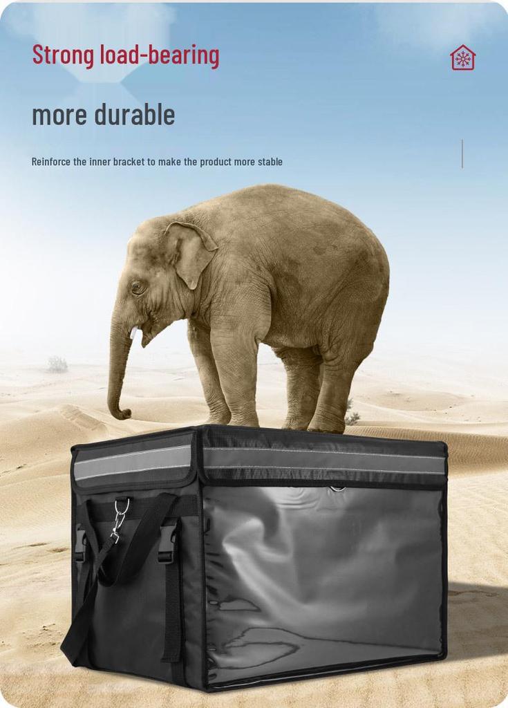 Thickened Waterproof Insulated Delivery Box for Commercial Use