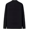 Anta Champion Outdoor Series Sports Casual Simple Solid Color Knitted Sweater Men tops Black 152510404-2