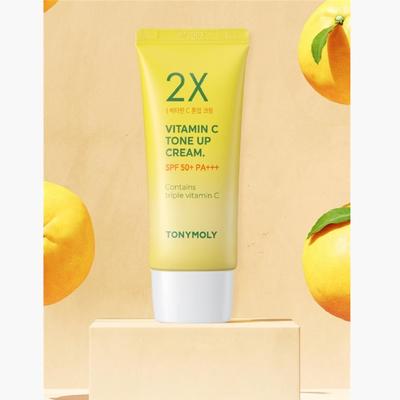 2X Krem tonizujący z witaminą C 50ml SPF50++PA++