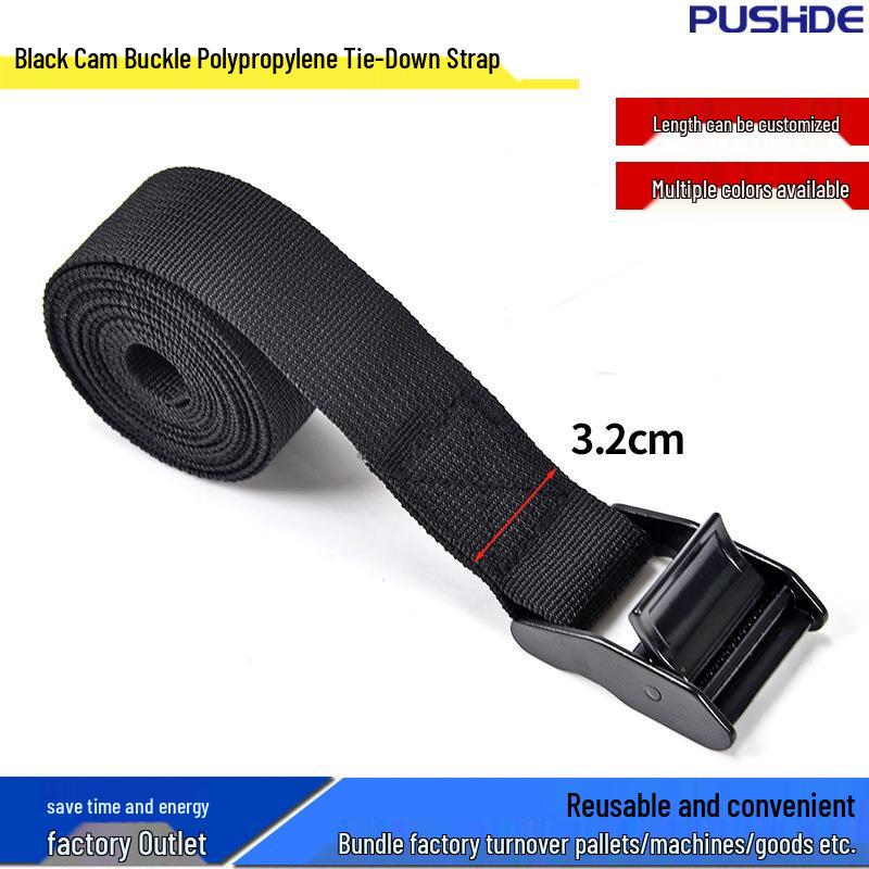Zinc Alloy Cam Buckle Polypropylene Strap for Cargo Tie-Down