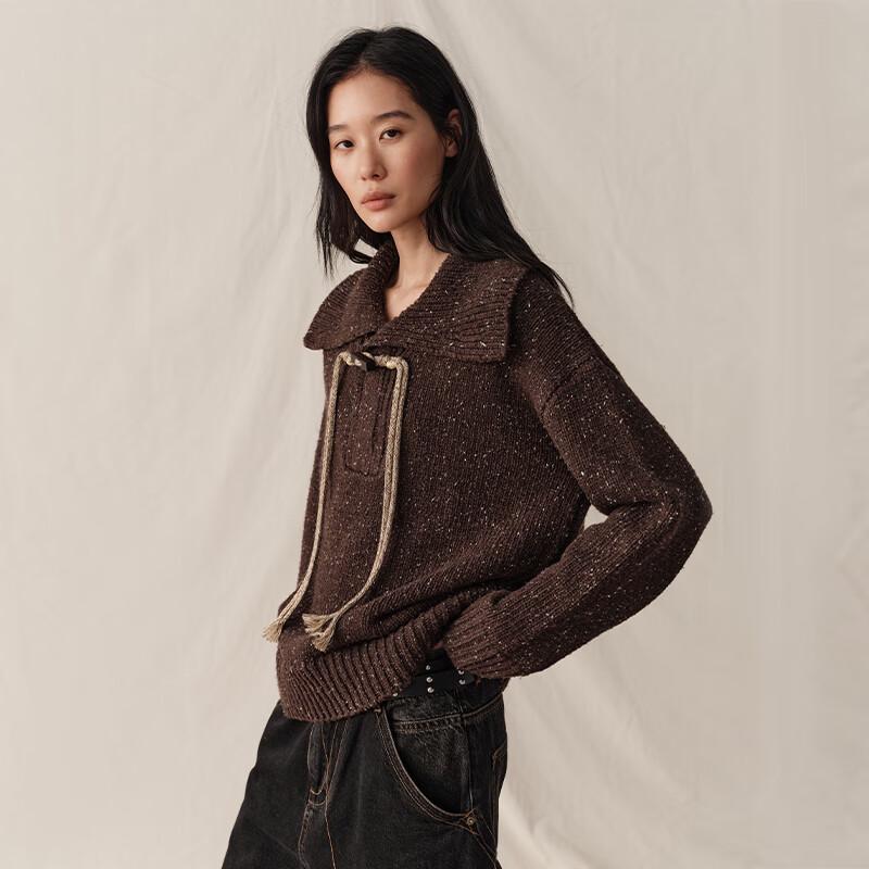 GREEN BELT Women's Toggle Button Pullover Sweater