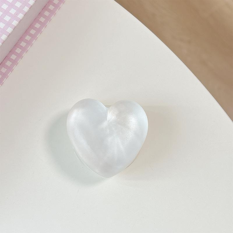 

Three-Dimensional Glitter Solid Color Love Mobile Phone Airbag Bracket Paste Simple Internet Celebrity Gifts Mobile Phone Decoration Telescopic