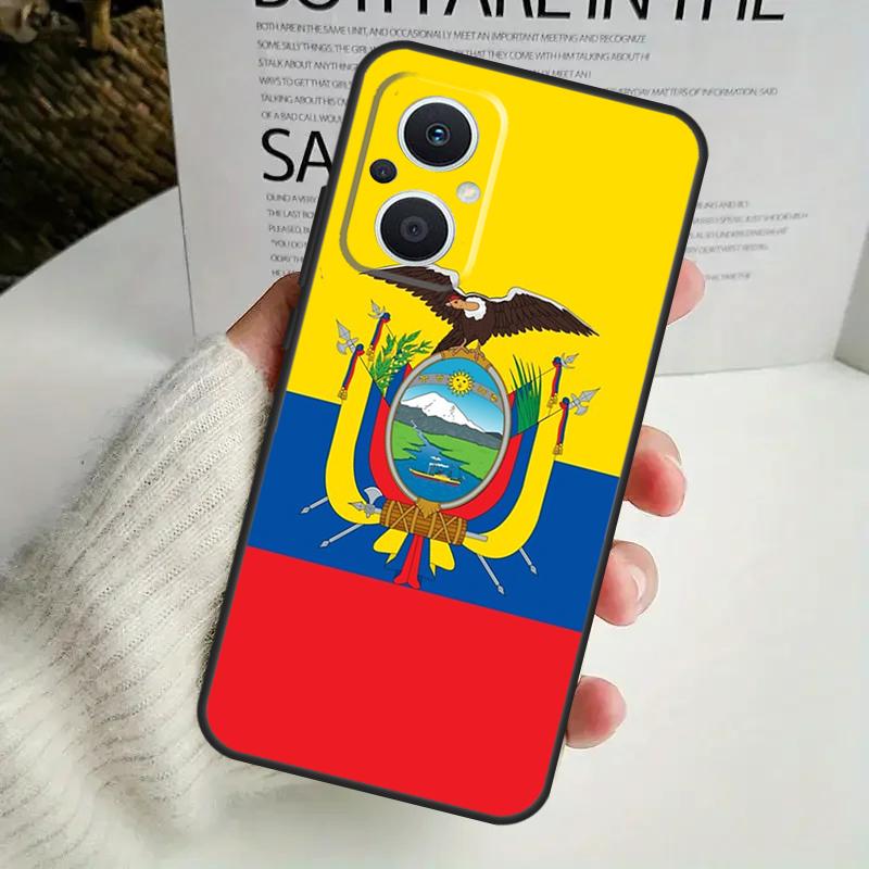 

Ecuador Flag Case For OPPO Reno 12F 13F 14F 10 11 12 13 14 Pro 8T 7 8 Lite OPPO Find X6 X5 X8 X9 Pro Cover OPPO Reno11 F