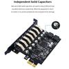 PCIe USB 3.0 Card Expansion 5Gbps 7 Port USB3.0 Hub Adapter PCI Express To USB Expansion Card Converter for Desktop PC Host Card
