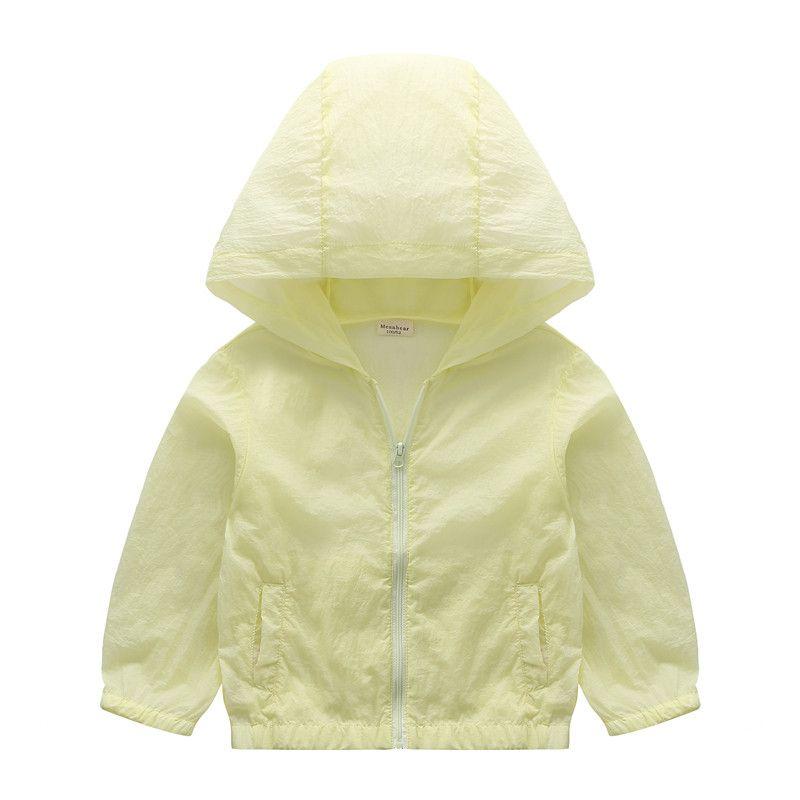 Zip-up Shirt Thin Jacket Children's Sun Protection Clothing