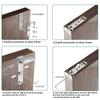Upgrades Cabinet Hinges 110 Degree Swing Door Hinges Quiet Operate Door Hinges Heavy Duty Hinges Set for Office Door