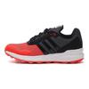 adidas Comfortable Shock Absorbing Durable Low Top Running Shoes Men Sneakers Black White Red AQ5669