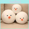 Adorable White Snowman Plush Doll Cushion For Christmas Perfect Holiday Gift For Kids