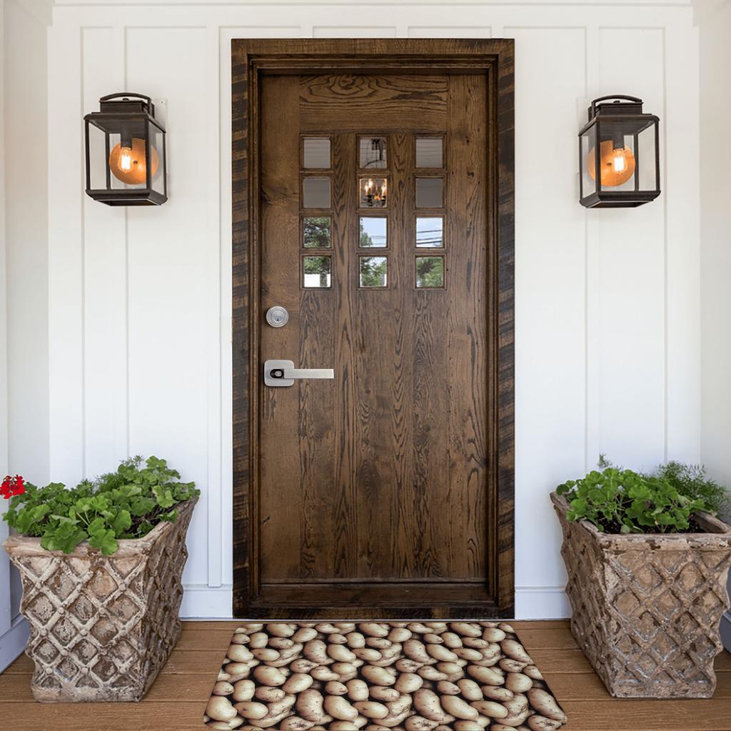 Fashion Raw Potatoes Doormat Anti-Slip Entrance Bathroom Kitchen Floor Door Mats  Garden Rug Carpet Footpad