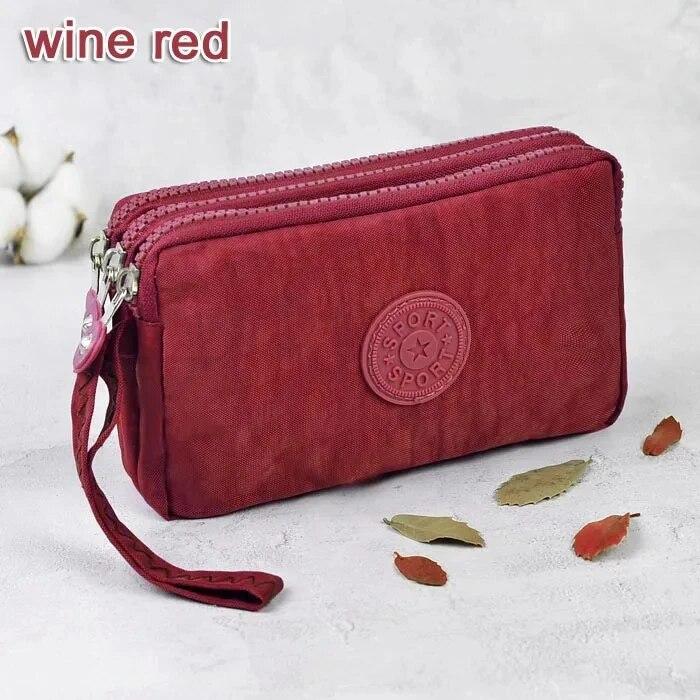 Bolso de nailon impermeable para mujer, tipo mensajero, cruzado, de gran capacidad, para viaje, informal, de alta calidad