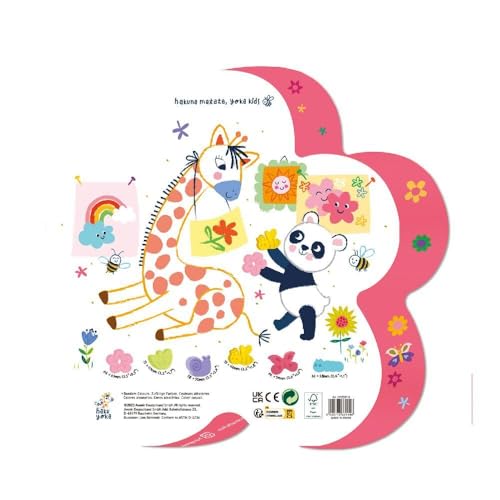 BorneLund Haku Yoka Finger Crayons Garden, for ages 18 months and up, HK233114