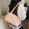Fashion Solid Color Shoulder Bag Nylon Lightweight Tote Bags Large Capacity Crossbody Bag Women