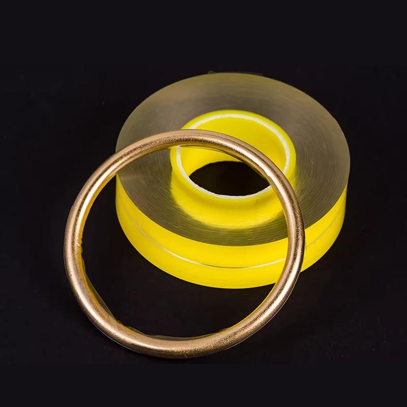Goldenes Armband Schutzfolie Kollisionsschutz Abdeckung Schmuckringe Schmuck Statische Elektrizität PE Adsorptionsfolie Transparenter Wickelring