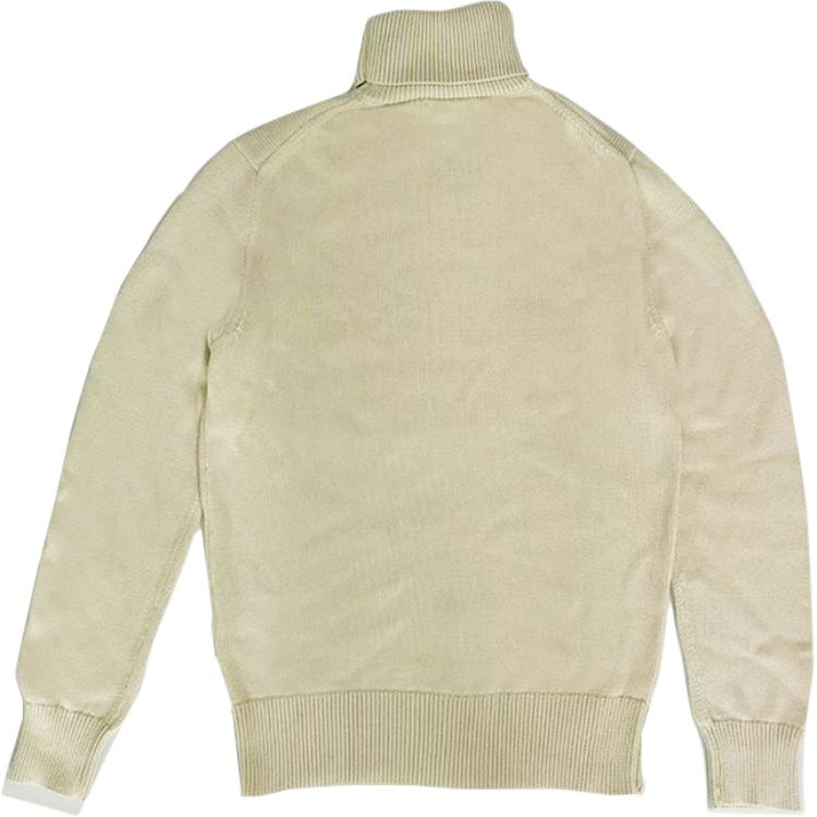 Polo Ralph Lauren FW25 Cotton Logo Embroidered High Neck Long Sleeve Knit Sweater Men Sweater 710857915-008