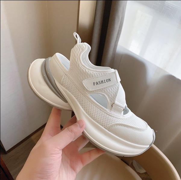 

Outdoor sports sandals women s summer 2025 new summer outer wear thick-soled hollow breathable dad shoes fashion 40