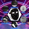 Máscara LED de Rosto Mutável para Festa Com Controle por App Máscara de Foto DIY Para Festa Bar Evento Musical Suprimentos de Exibição