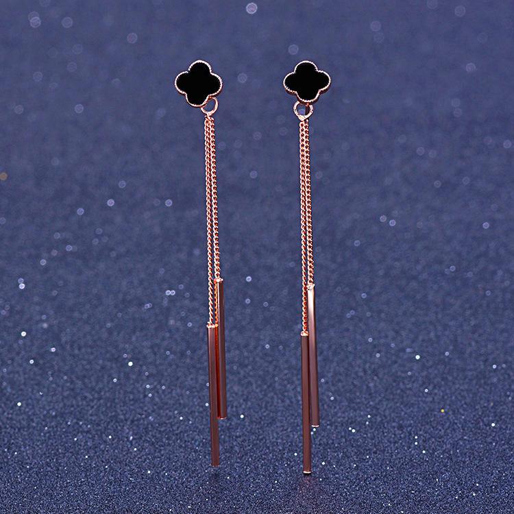 

Женские серьги из медного сплава с цирконом Lindon - Серьги-подвески в подарок на свадебную вечеринку