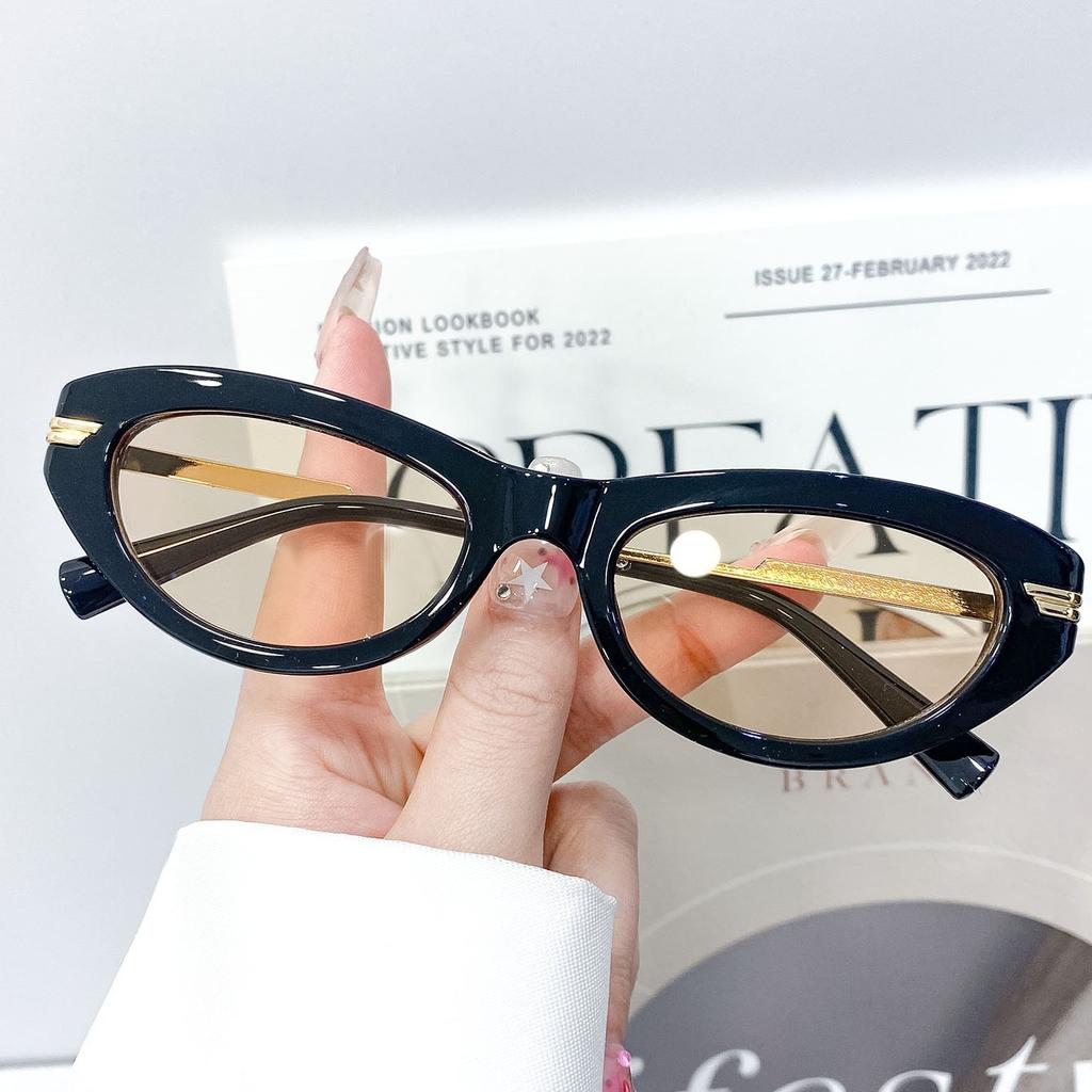 BV home European and American style ins Internet celebrity PC cat eye sunglasses women's personality fashion sunglasses men