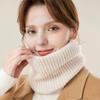New Fashion Unisex Knitted Neck Scarf Solid Cashmer Winter Sport Scarves Outdoor Windproof Face Cover For Skiing Running Cycling