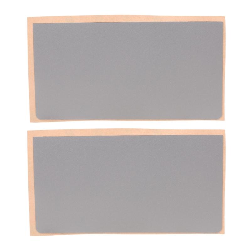 

Premium Touchpad Cover Film 2 Pcs Silver Adhesive Backing Recover Your Laptop Surfaces 1