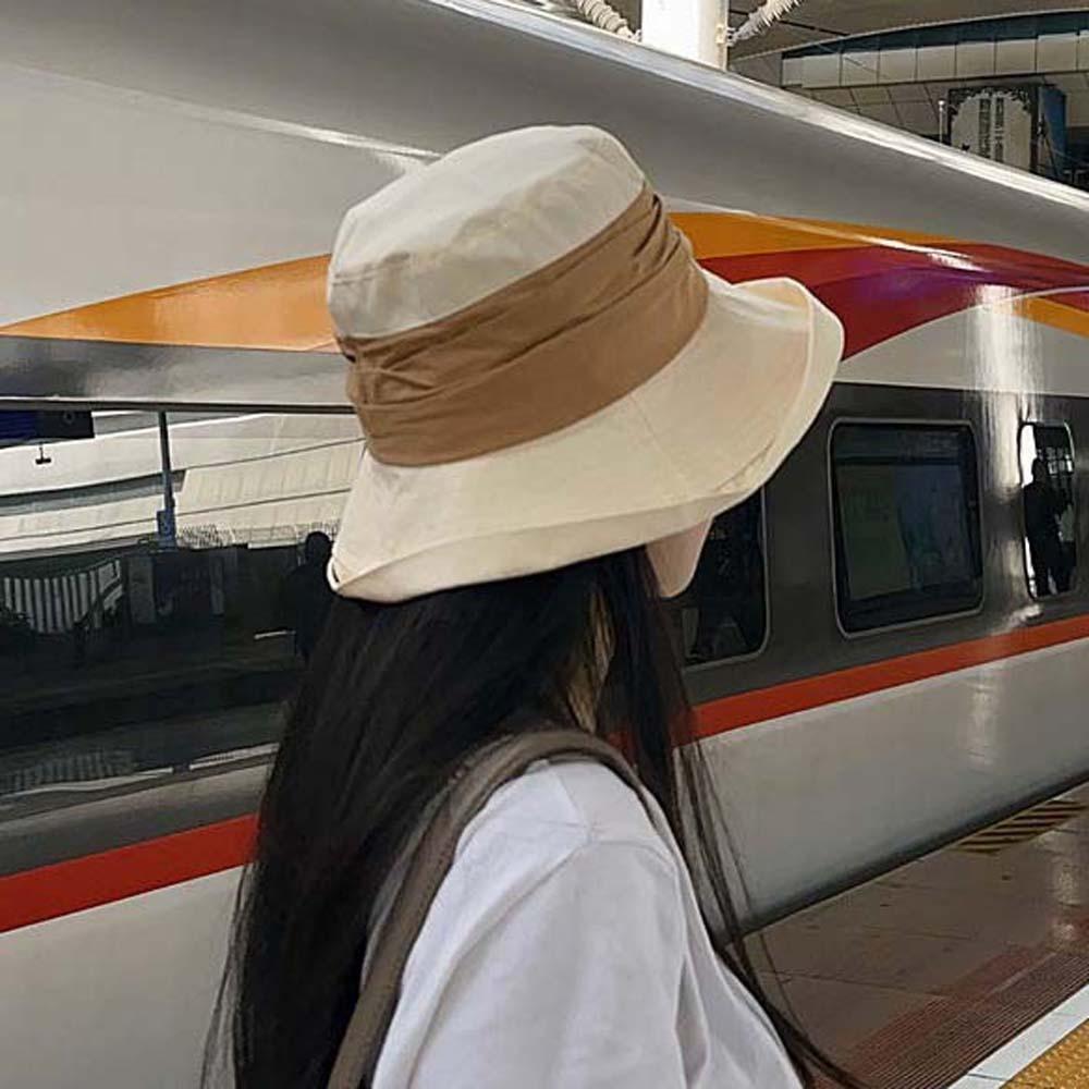 

Pleasantly Cool Foldable Basin Hat Pleated Fisherman Cap Sun Cap Sunshade Bucket Hat Camping оливковое зеленый