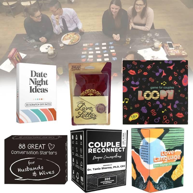 Romantic Date Night Ideas Fun Scratch Off Card Game For Couples With Engaging Conversation Starters