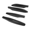 4Pcs Roof Rack Rail End Cover Cap 63492 60110 Removable Stylish Look Replacement for Prado 2010 2018