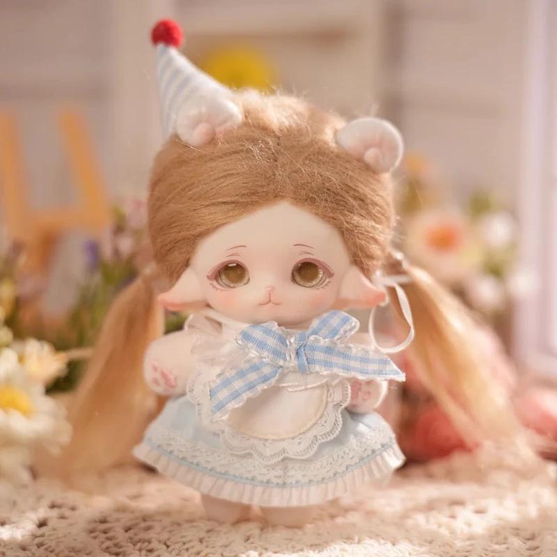 P!NYUN MIMIA Kindergarten Series Cute Backpack Pendant Dolls Desktop Ornament Anime Figures Trendy Toys Surprise Gift
