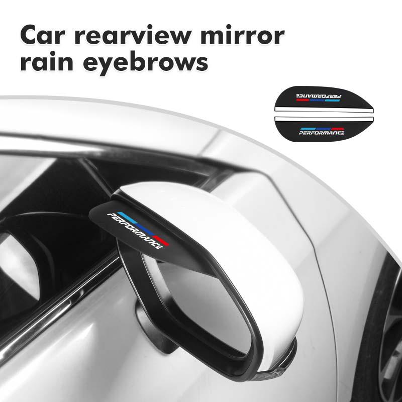 Espejos Retrovisores de Coche de Fibra de Carbono Cubierta Antilluvia para Espejo de Lluvia Para BMW Serie 1 2 3 5 7 X1 X2 X3 X4 X5 X6 G20 G30 G11 G12