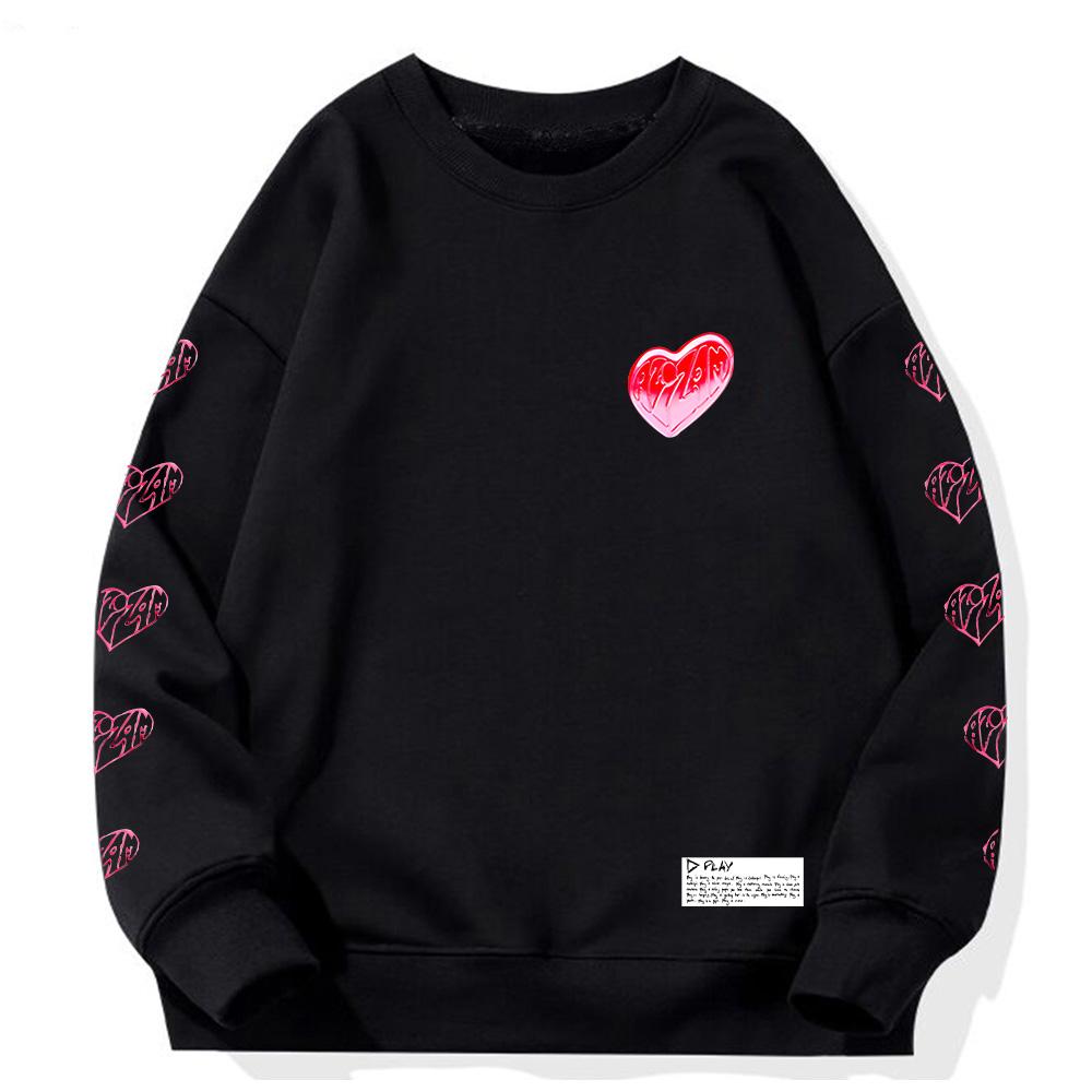 Ed Sheeran Azizam Long Sleeve Crewneck Clothing Ed Sheeran Fashion Merch Tops High Street Graphic Men Women Sweatshirts M чёрный