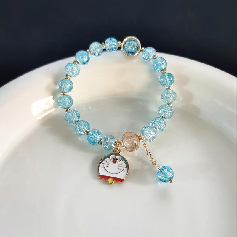 Kuromi Colorful Popcorn Crystal Beaded Bracelet - Christmas Hot Sale for Students & Besties