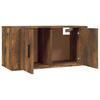 vidaXL TV-Wandschrank Räuchereiche 80x34,5x40 cm