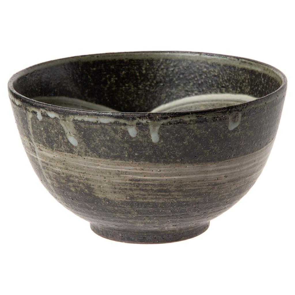 Marui Seito Shigaraki Ware Hechimon Bowl, Kuroiso, MR-3-3472