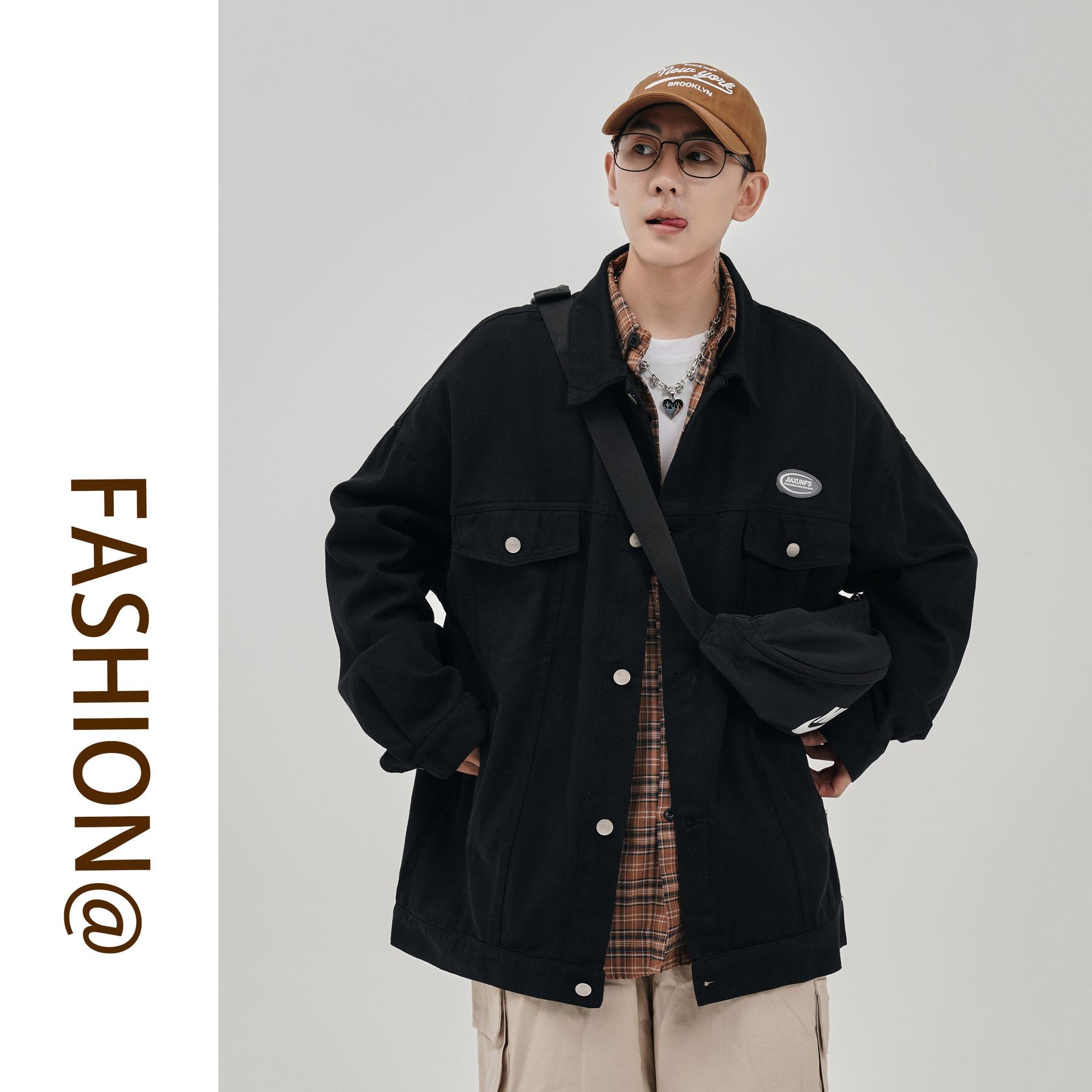 Зеленая джинсовая куртка для мужчин — фото 3