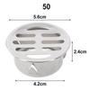 Rain Pipe Cap Floor Drain Stainless Steel Balcony Cover