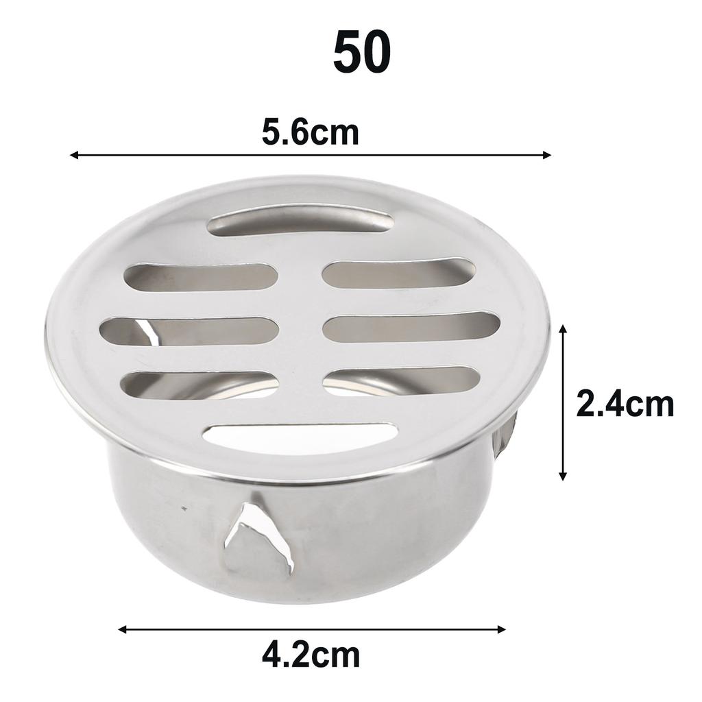Rain Pipe Cap Floor Drain Stainless Steel Balcony Cover