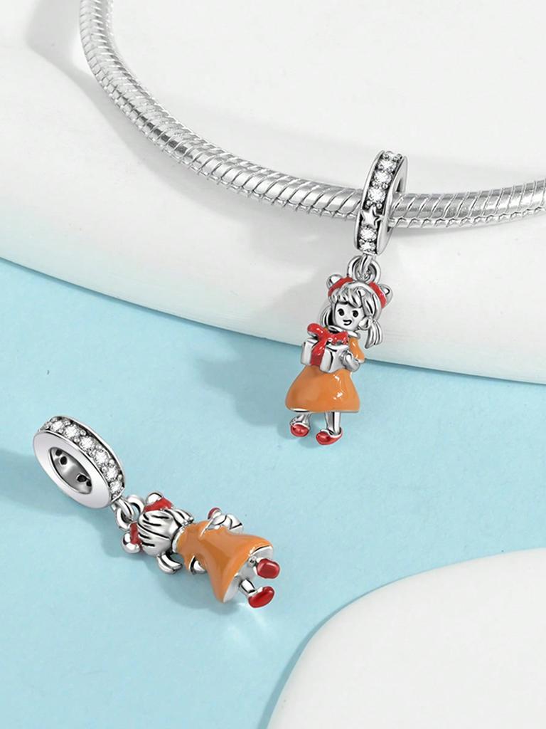 Charms Plata God Of Wealth Lucky Bag Beads Charm Copper Plated Fit Copperoriginal Bracelet For Jewelry Making Diy Charm