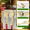 Stocking Holders For Mantle 4 Pieces Non-Slip Metal Lightweight Christmas Ornaments Clips Garland Hanger Stocking Holders For