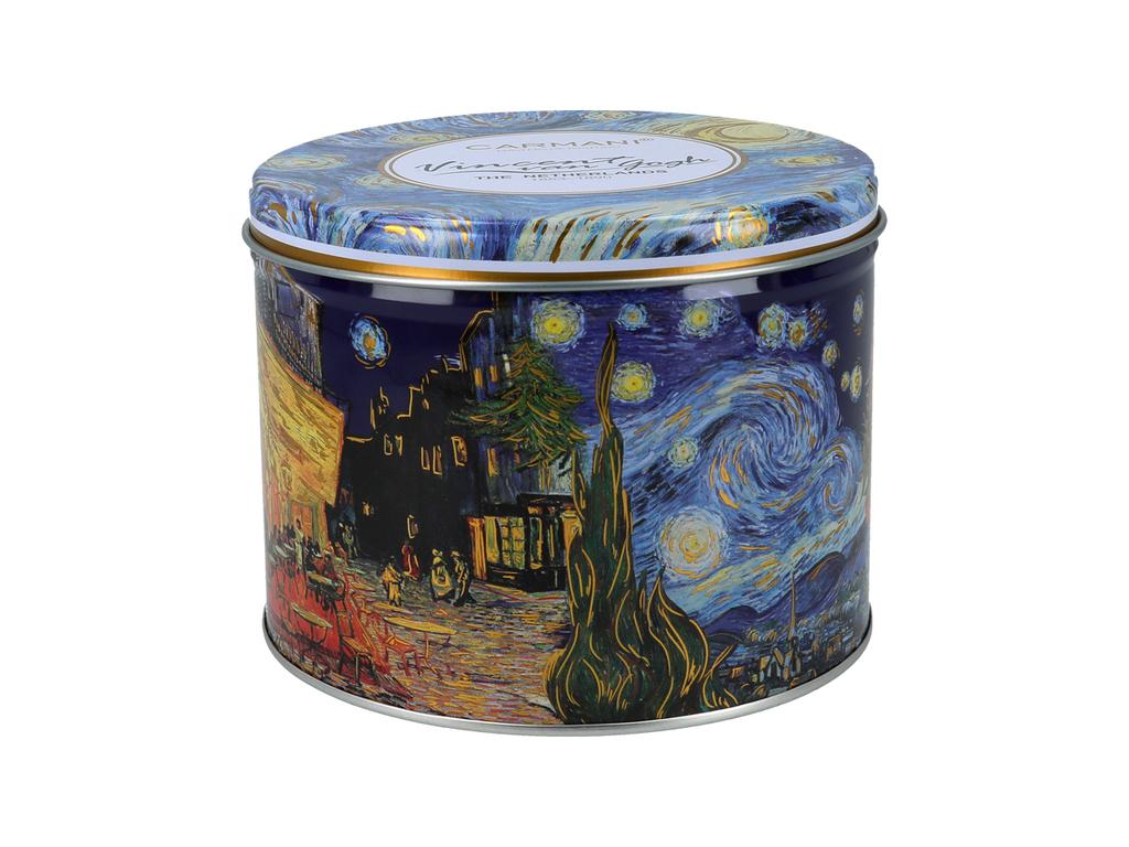 Kubek Porcelanowy W Puszce Van Gogh Kwitnący Migdałowiec Prezent Carmani