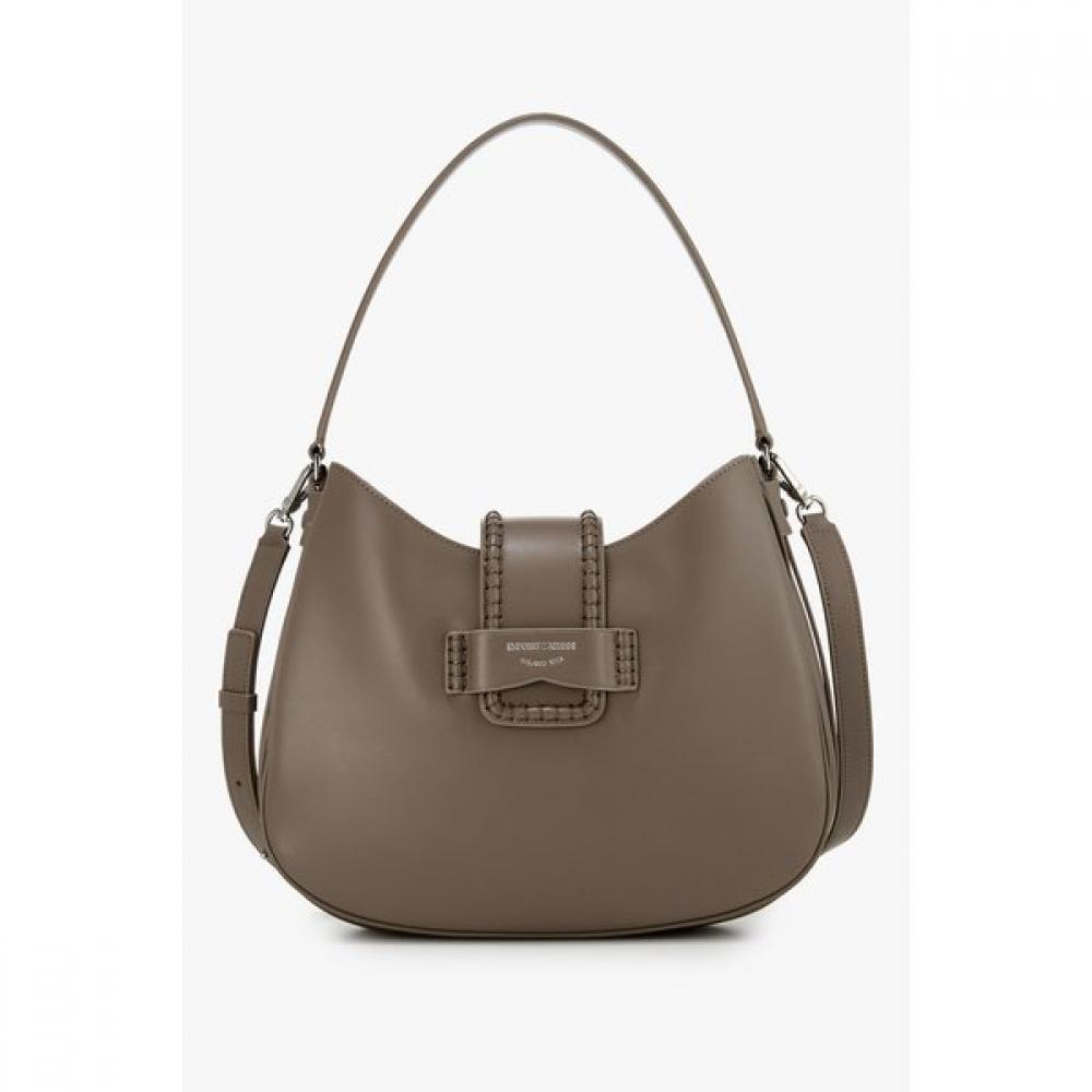 

Emporio Armani 25 F W Women Leather Medium Hobo Bag A525332509 TU