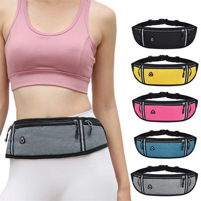 Outdoor Multifunctional Waist Bag, Women's Oxford Cloth Waterproof Crossbody Bag, Close Fitting Invisible Running Phone bag-LJX