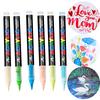 Direktflüssiger Acryl-Marker Stift Pinselstifte Malerei Stein Keramik Glas Holz Leinwand Machen Zeichnen Graffiti Farbstift
