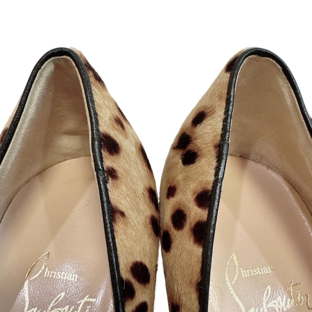 Christian Louboutin Heel Leopard Harako pumps Brown Harako Used