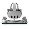 Magnetic Fast Charging Stand for 3S Accessories with Two Rechargeable Batteries