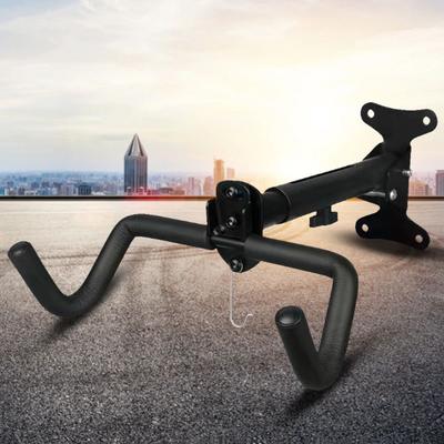 Foldable Design Wall Beam Bike Rack Wall Hook 360 Degree Rotating Rack  Road Bicycle Storage
