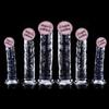 Yongai Crystal Transparent Simulated Dildo for Adults