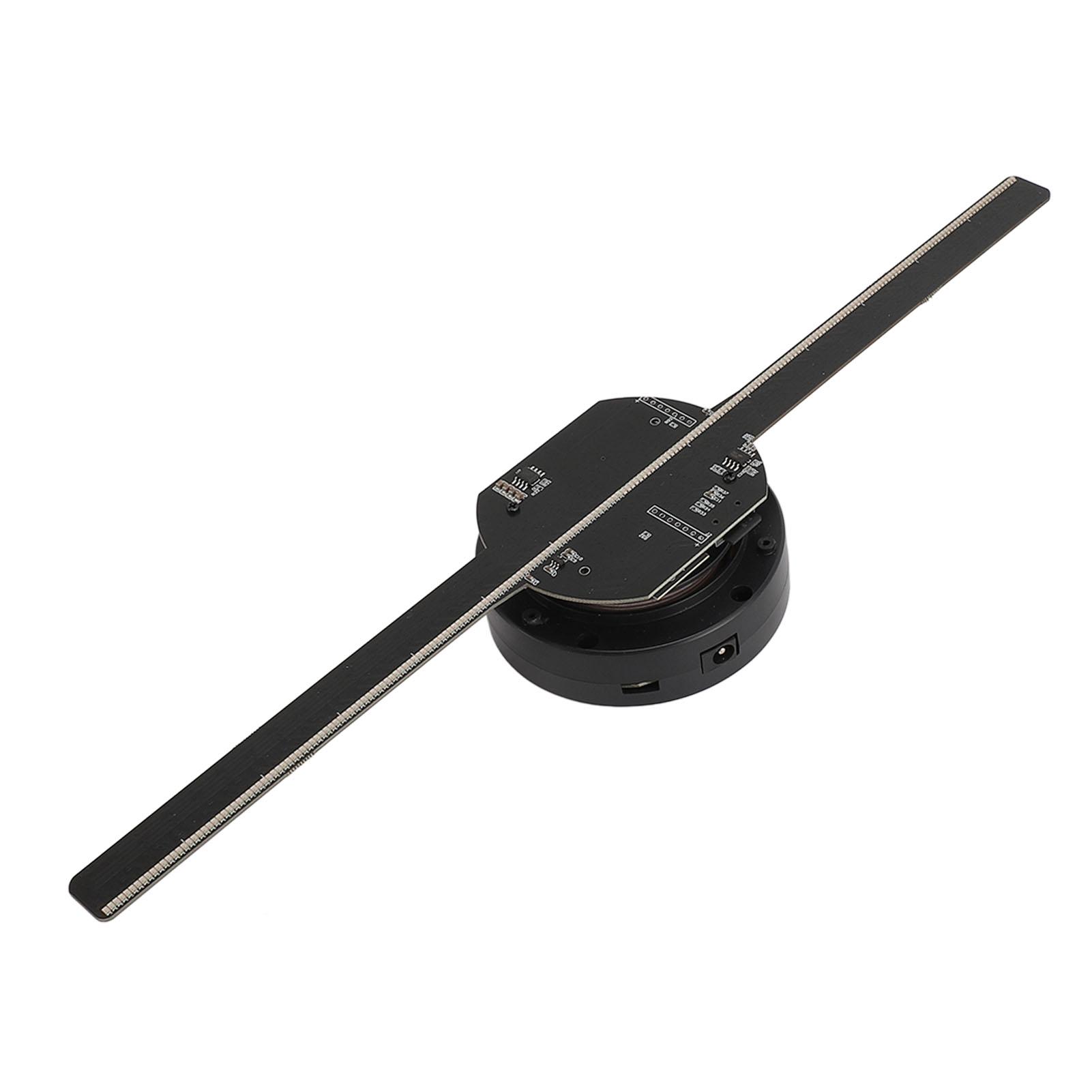 

3D голографический вентилятор 32 мм 2 лопасти 2000 X 224 224 бусины управление через приложение светодиодный проекционный вентилятор для праздничного мероприятия EU Plug