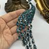 SKEDS Vintage Women Men Fashion Crystal Cross Baroque Style Badges Brooch Retro Unisex Rhinestone Luxury Pin Corsages Jewelry